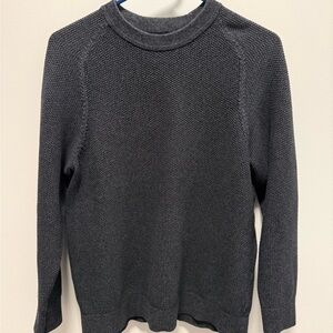 Lululemon Men’s Gray Textured Knit Sweater